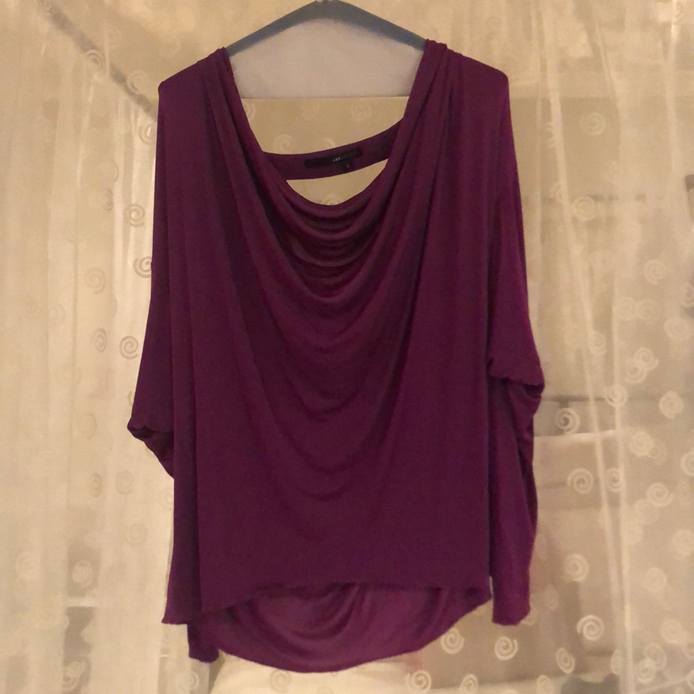 Jay Godfrey Purple Blouse